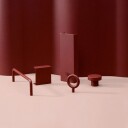Beslag Design Circular Knott Reddish Brown