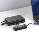 Orico PWC2U C3 USB C nav 2x USB A 3.0 + 1x USB C 3.0 Svart