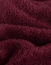 Snug Rug Sherpa Fleece Pledd i Burgunderrød