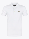 Lyle & Scott Plain Polo Shirt Hvit M