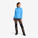 Revolutionrace Dame Overdeler Fleece & midlayers Evolution Light Stretch Fleece Dame Lava Falls 3XL