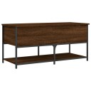  Oppbevaringsbenk brun eik 100x42,5x47 cm konstruert tre 8721012340787