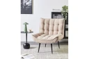 Lenestol Alvesta Beige/svart - Beige/svart