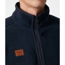 Helly Hansen Heritage Pelsfiberjakke Marineblå L - 100% Resirkulert Materiale