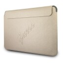 Originalt Laptopveske Saffiano Script Gucs13pusaslg 13& Quot Gull