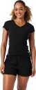 Björn Borg Ace V-Neck T-Shirt - Black - M