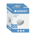 Geberit Icon Rimfree Vegghengt Toalett Hvit Keratect
