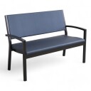 IskuAlias 2-seter sofa med kledd sete/rygg Isku