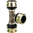 Raxofix T-stykke med skrukobling 50 mm