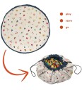 Play&Go Lekematte/Oppbevaring 140 cm 2-I-1Morsomme dager Play&Go OneSize Lekematte