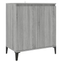 vidaXL Skjenk grå sonoma 60x35x70 cm konstruert tre
