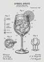 Aperol Spritz Patent Plakat / 21x30