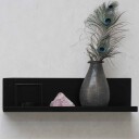 Sanibell Proline st?lhylle 100 cm, matt sort