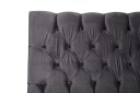 Venture Design Särna sengegavl Mørkegrå 180 x 125 cm Grå