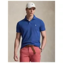 Polo Ralph Lauren The Iconic Mesh Polo Shirt   Blue   S