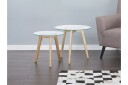 Missouri Settbord Sett Om 2 stk - Transparent
