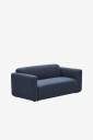 Kave Home   Modulsofa 2 seter Neom   Blå