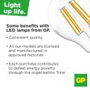 GP - LED Lamp Classic E27 DIM 9W 60W 806lm