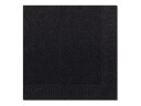 Duni Serviett Størrelse 33 X 33 Cm Avhendbar Svart En Pakke 125