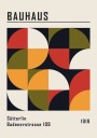 Bauhaus Sütterlin Badenerstrasse No.1 Plakat Plakat / 30x40cm