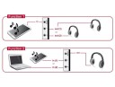 Delock Switch Stereo Jack 3.5 mm - Lydsvitsj - 2 x lyd - stasjonær