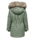 Kids Only Jakke   Noos   KogIris   Desert Sage/Pels Light Grey   Kids Only   9 år (134)   Overgangsjakke   Grønn