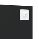 vidaXL Veggspeil 40x100 cm glass rektangulær