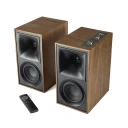 Klipsch The Fives, Walnut Aktive høyttalere, Bluetooth, HDMI, par