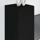  TV Veggskap 2 pcs Svart 30 x 31 x 80 cm Konstruert tre