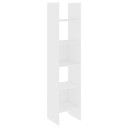Bokhylle hvit 40x35x180 cm sponplate