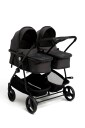 Beemoo Move Twin 2-in-1 Søskenvogn Asphalt