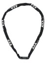 AXA Rigid Kjedelås med kode 120 cm Svart