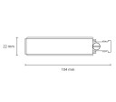 Zip Slim Sort Endetilkobling