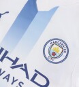Puma Fotballdrakt   Manchester City 26/27 3. Sett   Hvit/Genialt   Puma   6 år (116)   Fotballtrøye