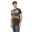 Trussardi, Herre, Topper, Brun, 2XL,
