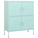 vidaXL Oppbevaringsskap mint 80x35x101,5 cm stål