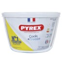 Pyrex Cook&Freeze oppbevaringsboks rund 1,6 liter, glass