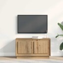  TV møbel artisan eik 80 x 35 x 45 cm Konstruert tre