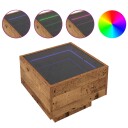  Sidetabell Gammelt tre 40 x 40 x 30 cm Konstruert tre