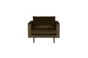 BePureHome Rodeo Lenestol velur - Hunter green   Unoliving