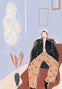 Dreamy Lavender Poster Plakat / 21x30cm