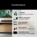 Sony Bravia Theatre Bar 5 Lydplanke med trådløs subwoofer