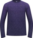 Odlo T Shirt L/S Essential Seamless M Langermet T skjorte Eclipse Melange L