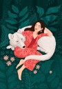 Polar Wolf Poster Plakat / 100x150cm