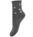 Minymo Sock W. Pattern (5-Pack) Grey 23-26