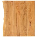 vidaXL Topplate til baderomsmøbler heltre akasie 58x52x2,5 cm
