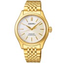Seiko Herreklokke SPB524J1 Presage Sølvfarget/Gulltonet stål Ø36 mm