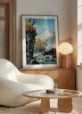 Foot of Mount Ashitaka 1932 Plakat Plakat / 40x50cm
