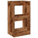 Bokhylle/romdeler gammelt tre 40x30x72 cm