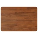 Vidaxl Benkeplate til bad mørkebrun 60x40x1,5 cm behandlet heltre 343026
